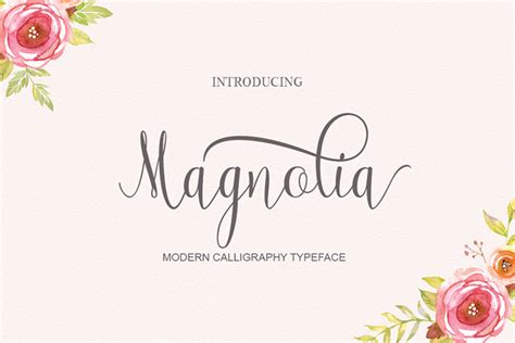 Magnolia Font | pollemstudio | FontSpace