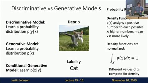 Lecture 19: Generative Models I - YouTube