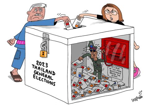 Understanding Thailand’s upcoming election through political cartoons · Global Voices