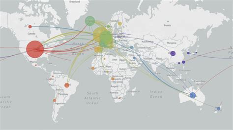 COVID-19 tracking map shows multiple virus strains spreading