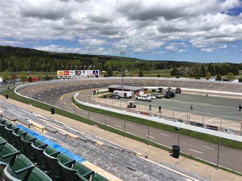 (OT) Opening Day at Riverside International Speedway in Nova Scotia, Canada. Love announcing at ...