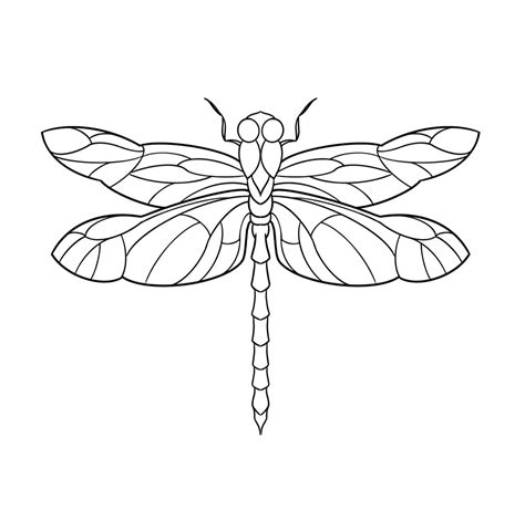 Dragonfly tattoo stencil – Artofit