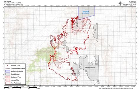 York Fire Map: California Blaze Grows to 80,000 Acres, Crosses Into Nevada