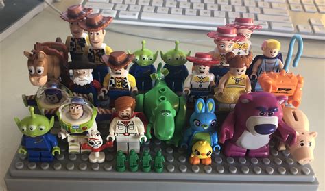 My Toy Story minifigure set up : r/lego