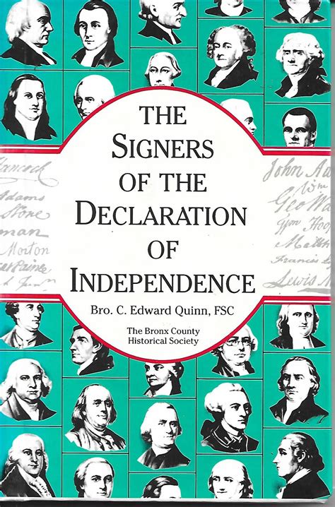 BIBLIO | Signers of the Declaration of Independence by Edward C Quinn ...