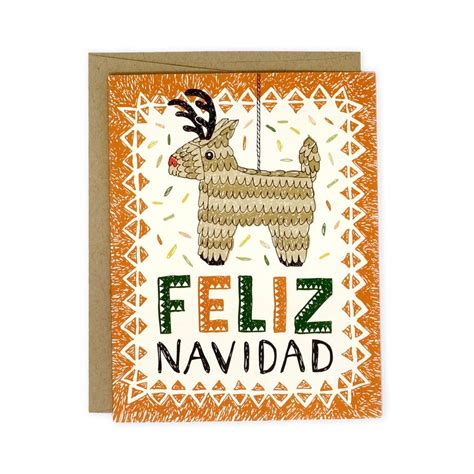 Feliz Navidad Holiday Greeting Card | Ruff House Paperie