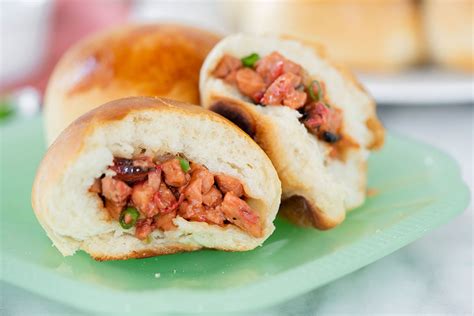 BBQ Pork Buns (Baked Char Siu Bao) | Barbara Bakes