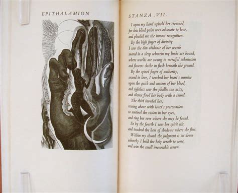 EPITHALAMION a Poem by Ida Graves with Associate Wood Engravings by Blair Hughes-Stanton. by ...