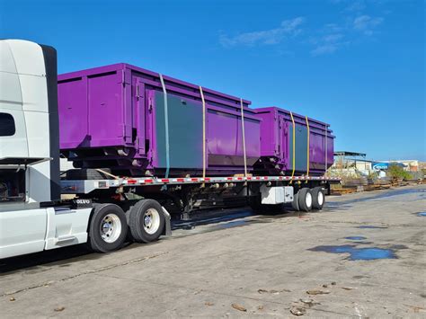 Purple 30 Yard Dumpsters For Sale - American Made Dumpsters