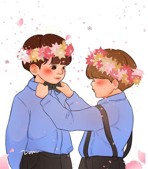 fan art jikook - cute jikook | Jikook, Bts fanart, Fanfic jikook