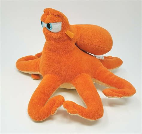 10" DISNEY PIXAR FINDING DORY HANK ORANGE OCTOPUS STUFFED ANIMAL PLUSH ...