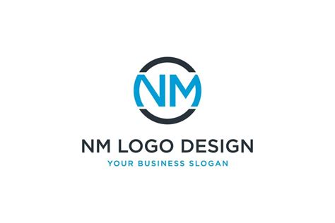 NM Logo Design – MasterBundles