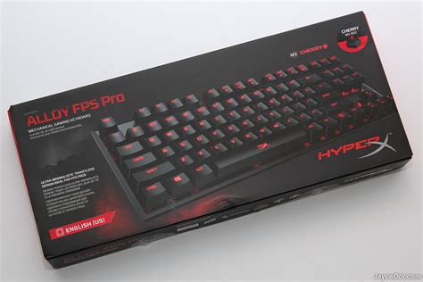 HyperX Alloy FPS Pro Tenkeyless Mechanical Gaming Keyboard Review ...