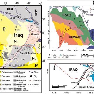 (A) the Basin of Wadi Al-Rummah-Wadi Al Batin in Saudi Arabia, Iraq and ...