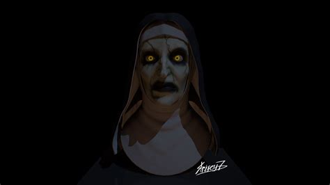 Valak the demon nun by Strifey7Models on DeviantArt