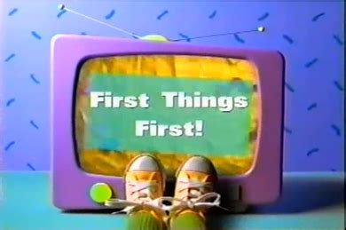 Opening and Closing to Barney: First Things First (2001 Paramount Home Entertainment VHS ...