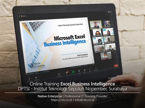 Online Training “Excel Business Intelligence” bersama DPTSI ITS Surabaya – Native Enterprise