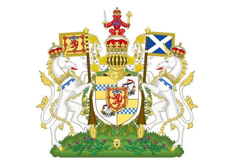 Coat of Arms of the Duke of Rothesay Stock Illustration - Illustration ...