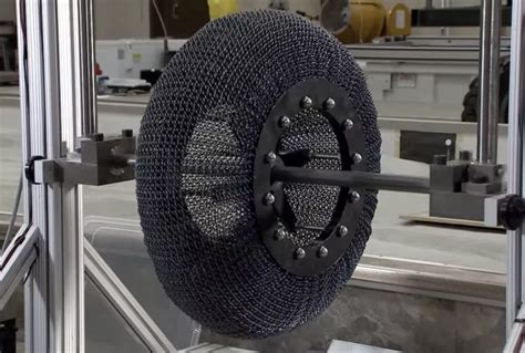 Airless tires... developed in collaboration with NASA