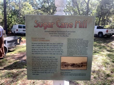 Sugar Cane Mill Historical Marker