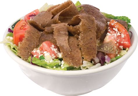 Arby's Greek Gyro Salad. So good. Will have to go back soon. (With ...