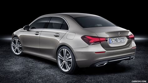 2019 Mercedes-Benz A-Class Sedan (Color: Mojave Silver) - Rear Three ...