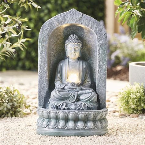 Serenity Buddha Water Feature | Garden Gear