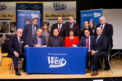 LMU, West Los Angeles College, Sign Transfer Admissions Pact for New ...