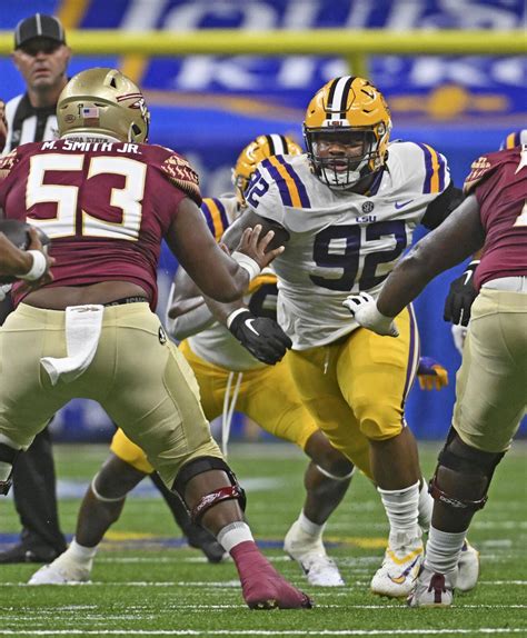 LSU defensive tackle Mekhi Wingo is working to fit into his bigger role ...