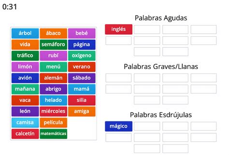 Ejemplos De Palabras Agudas Llanas Esdrujulas Sobresdrujulas | Porn Sex Picture