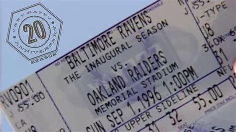 First home game of the Baltimore Ravens in 1996 - Baltimore Beatdown