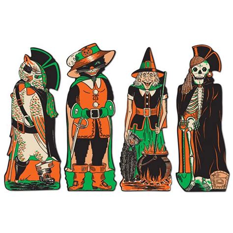 Vintage-Style Halloween Cutout Decorations | Windy City Novelties