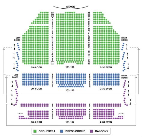 Harry Potter Broadway Seating Chart