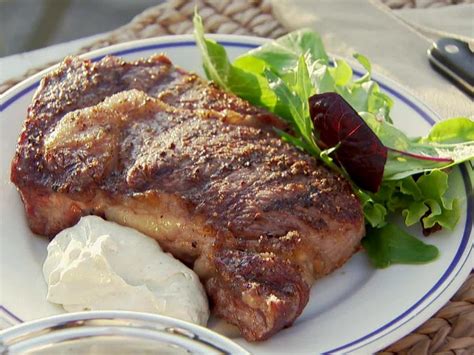 Steaks and Stilton Sauce Recipe | Ina Garten | Food Network