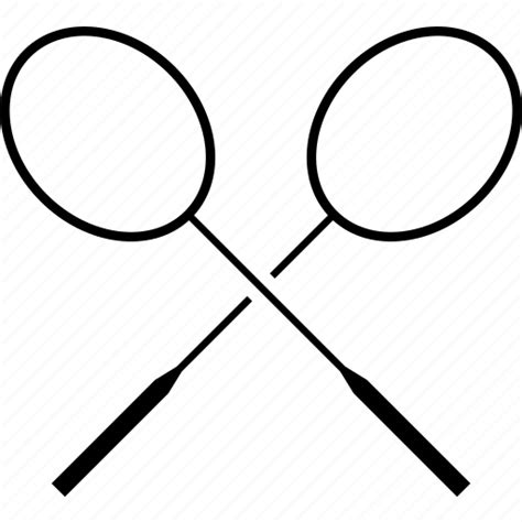 Badminton Racket Logo