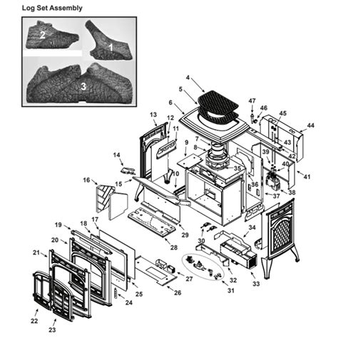 Quadra Fire SAPPHIRE-D Gas Stove | Quadra-FireParts.com