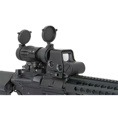 Tactical 3X Magnifier with Flip to Side Mount - Black [PCS] | TaiwanGun ...