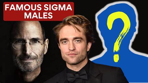 7 Famous Sigma Males - YouTube