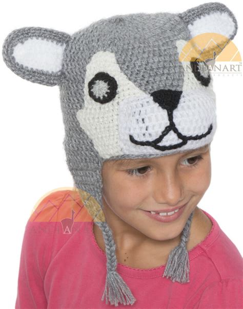 Crochet Children's Animal Hats for Babies / Children Hat - US STOCK - AndeanArt Florida