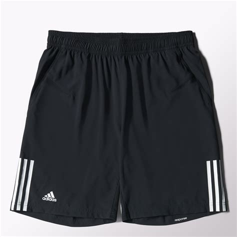 Adidas Mens Response Shorts - Black - Tennisnuts.com