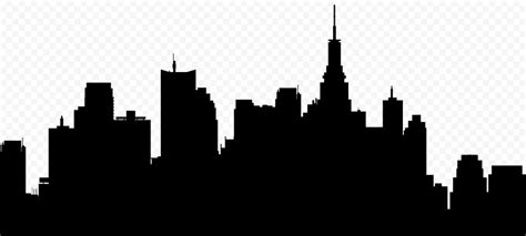 New York City Black Silhouette PNG | Citypng