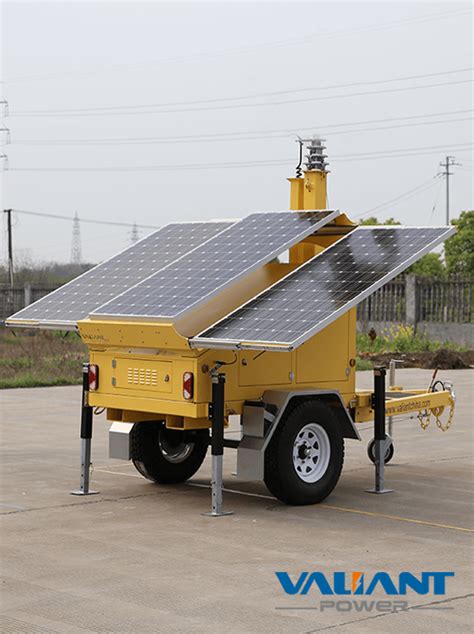 Solar Trailer VTS900A Product Feature: 1. 3*325W solar panels 2 ...