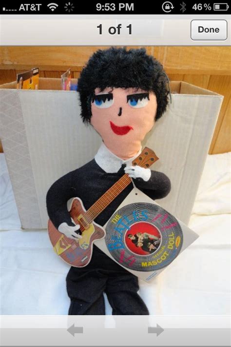 Remco Beatles Mascot Doll | Beatles memorabilia, Beatles dolls, The beatles