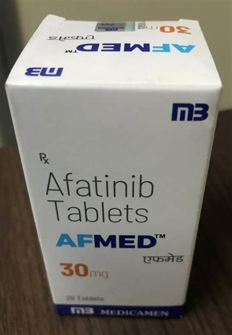 AFMED Afatinib 30 Mg Tablets, MEDICAMEN, 28 Tabs at Rs 3000/box in Chennai