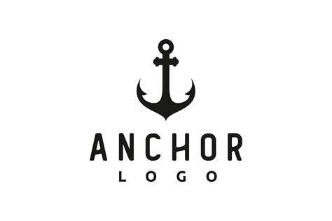 Vintage Retro Anchor Logo Design Graphic by Weasley99 · Creative Fabrica