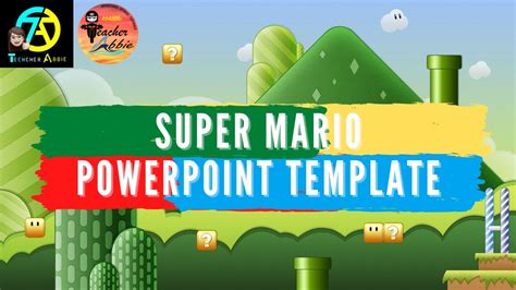 Super Mario Powerpoint Template Free Download