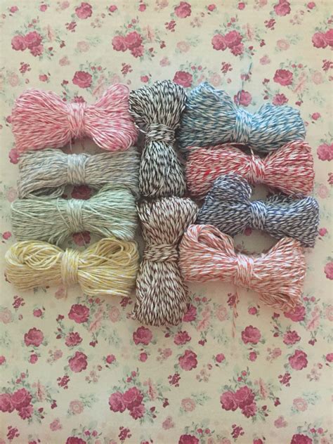 Baker's Twine 6 Pretty Colors-100 Yards300 Feet Mixture - Etsy