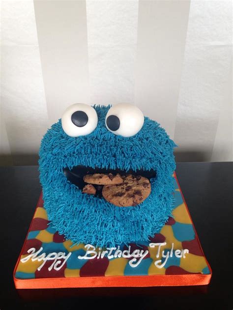 Cookie Monster cake - Decorated Cake by Cake Love - CakesDecor