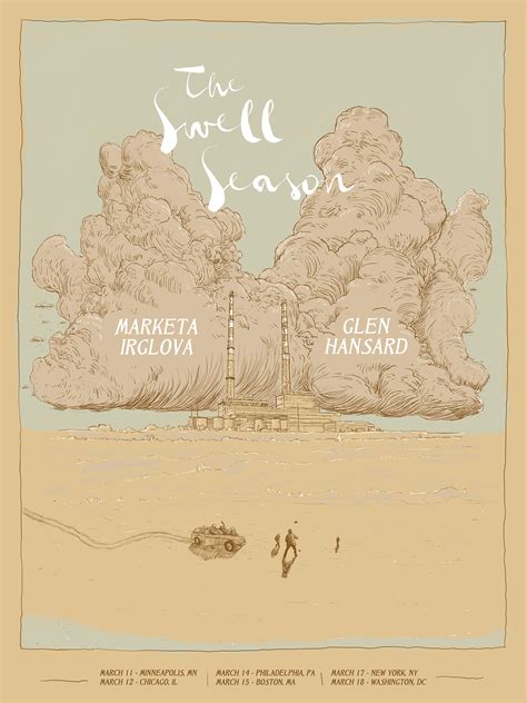 THE SWELL SEASON - TOUR POSTER on Behance