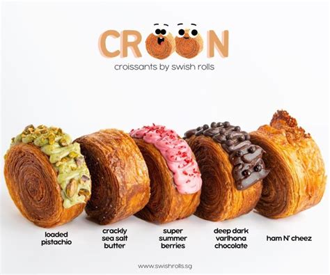 Loaded croissant hybrids by Swish Rolls are set to rattle the bakery scene